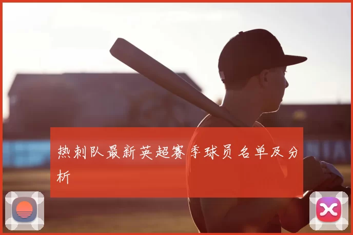 热刺队最新英超赛季球员名单及分析