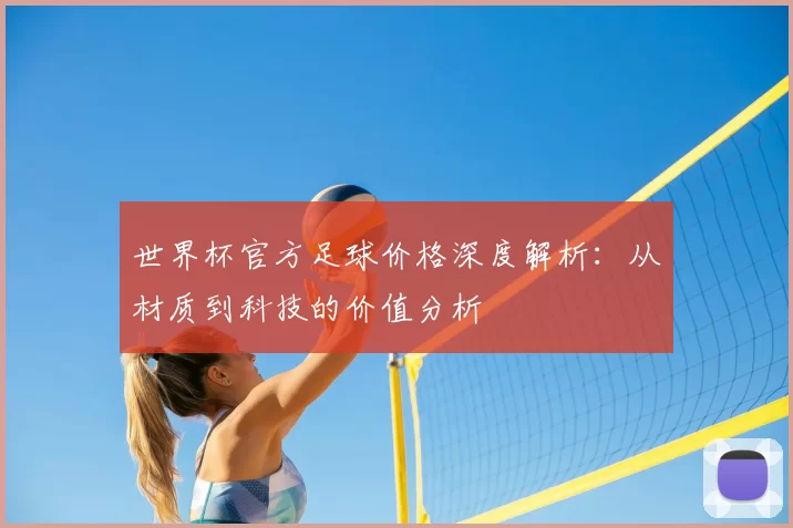 世界杯官方足球价格深度解析：从材质到科技的价值分析